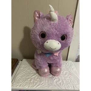 Goffa Purple Stuffed Plush Unicorn